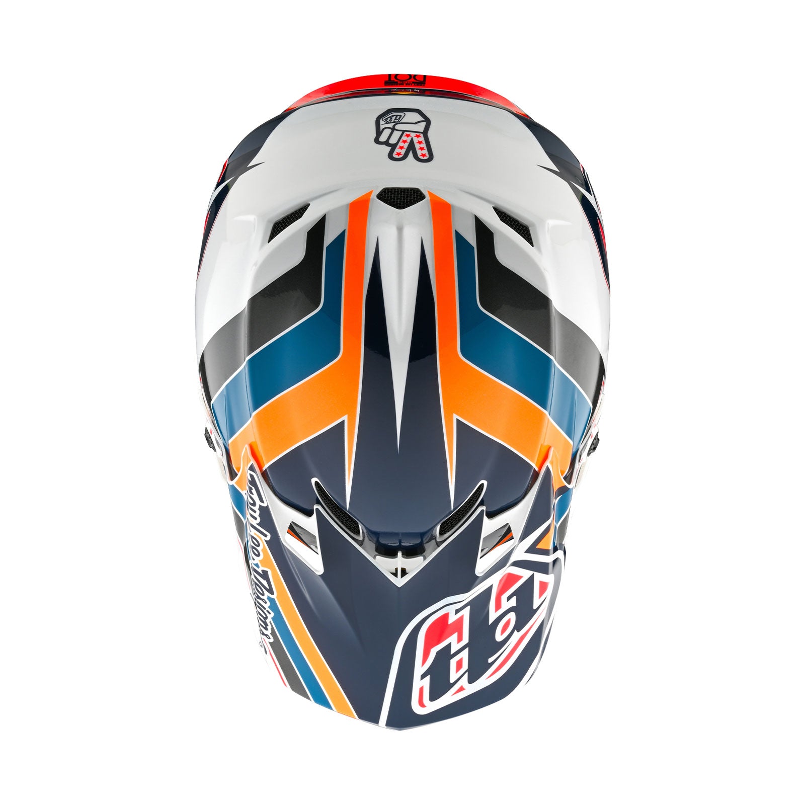 SE4 Polyacrylite Helmet W/MIPS Block Blue – Troy Lee Designs