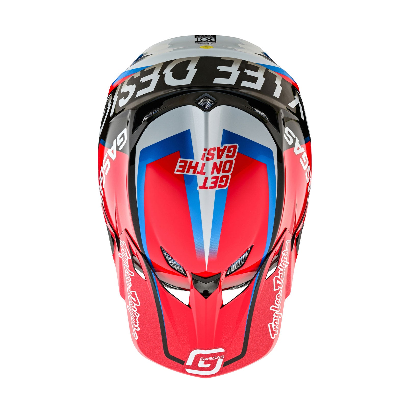 SE5 Composite Helmet W/MIPS GasGas Fumes Red / Black – Troy Lee