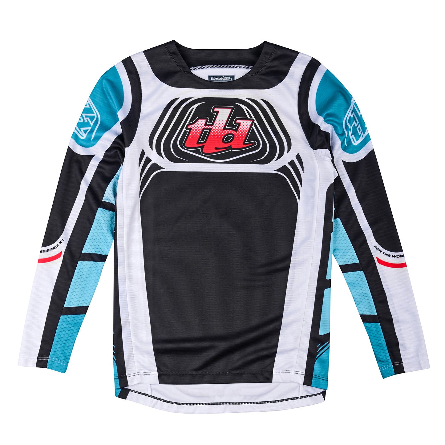 Youth GP Pro Jersey Wavez Phantom / Turquoise