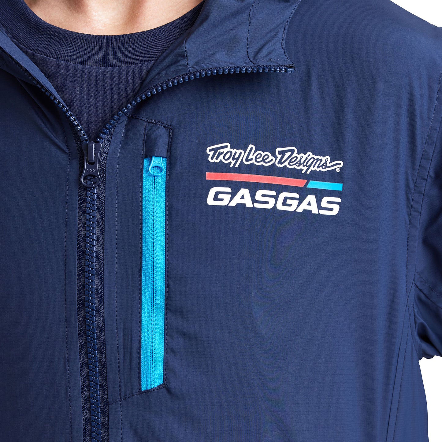 Windbreaker TLD GasGas Team Core Navy
