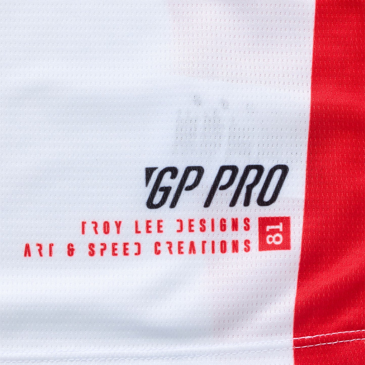 GP Pro Jersey Frames White / Red