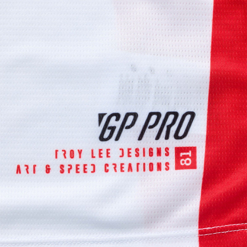 GP Pro Jersey Frames White / Red – Troy Lee Designs