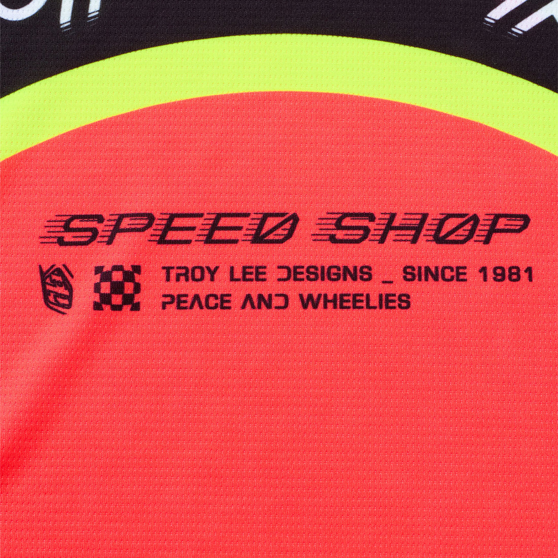 GP Pro Jersey Swerve Infra Red / Flo Yellow – Troy Lee Designs