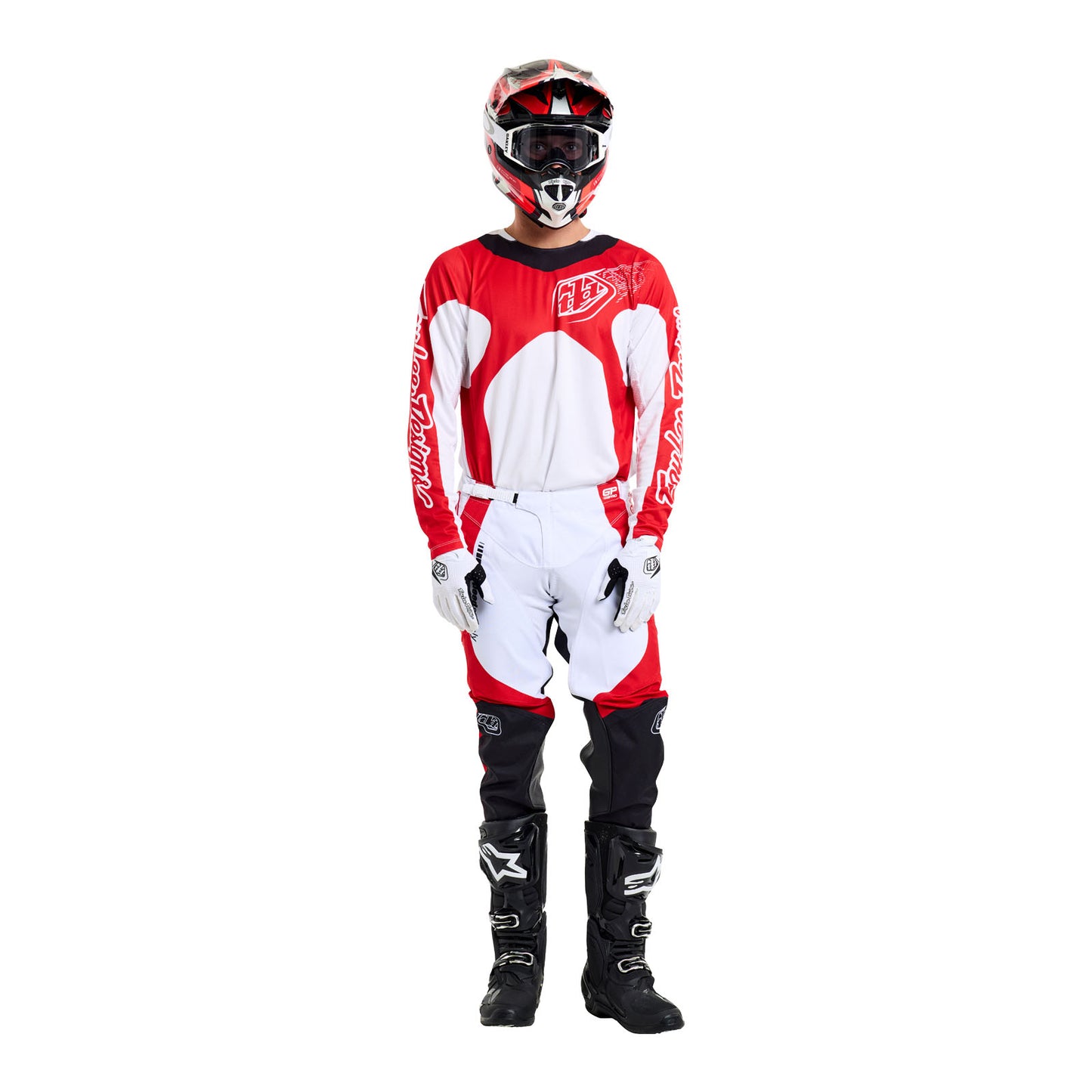 GP Pro Jersey Frames White / Red