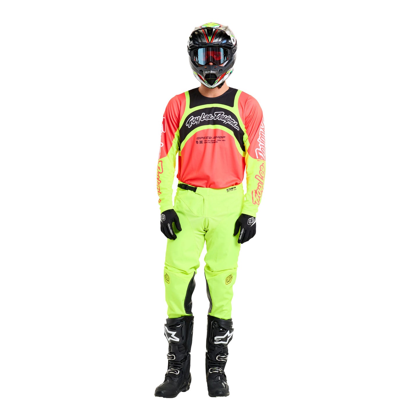 GP Pro Jersey Swerve Infra Red / Flo Yellow