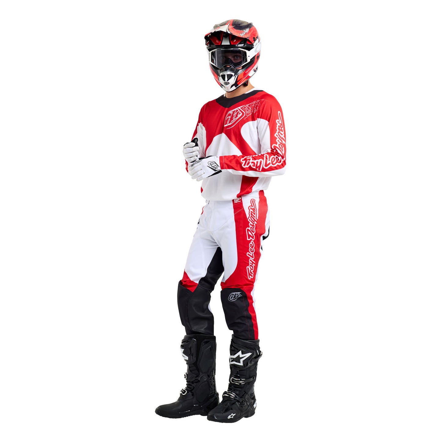 GP Pro Pant Frames White / Red