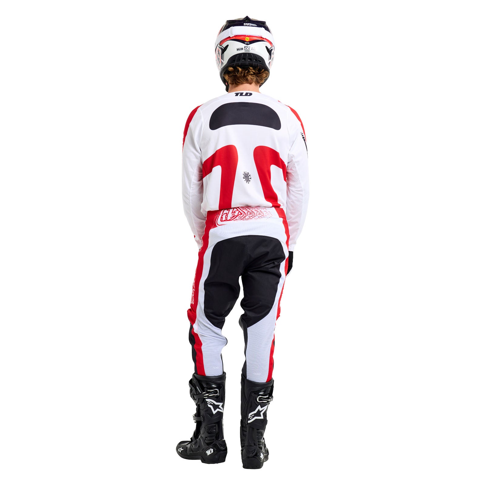 GP Pro Pant Frames White / Red – Troy Lee Designs