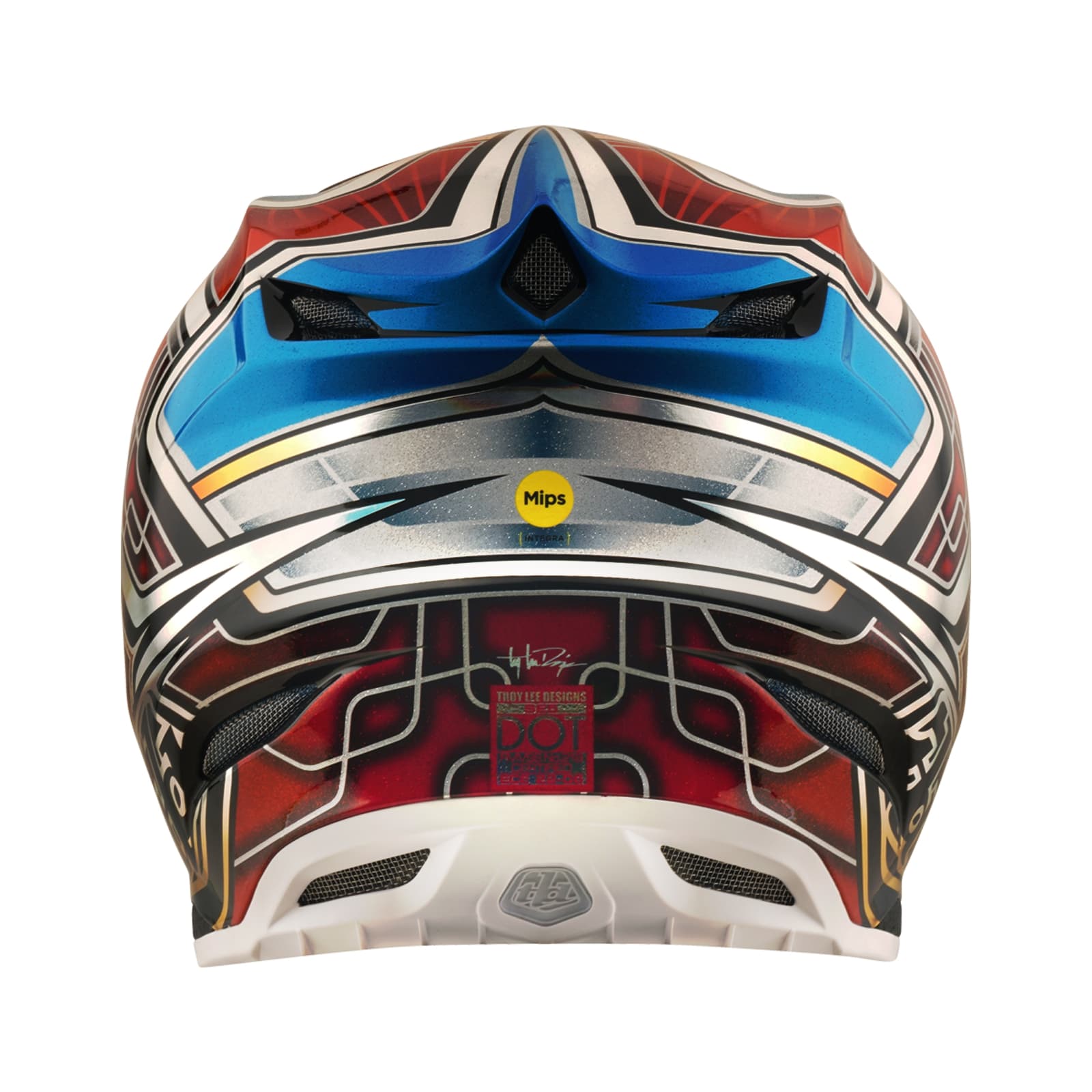 SE5 Carbon Helmet W/MIPS Lowrider Silver – Troy Lee Designs