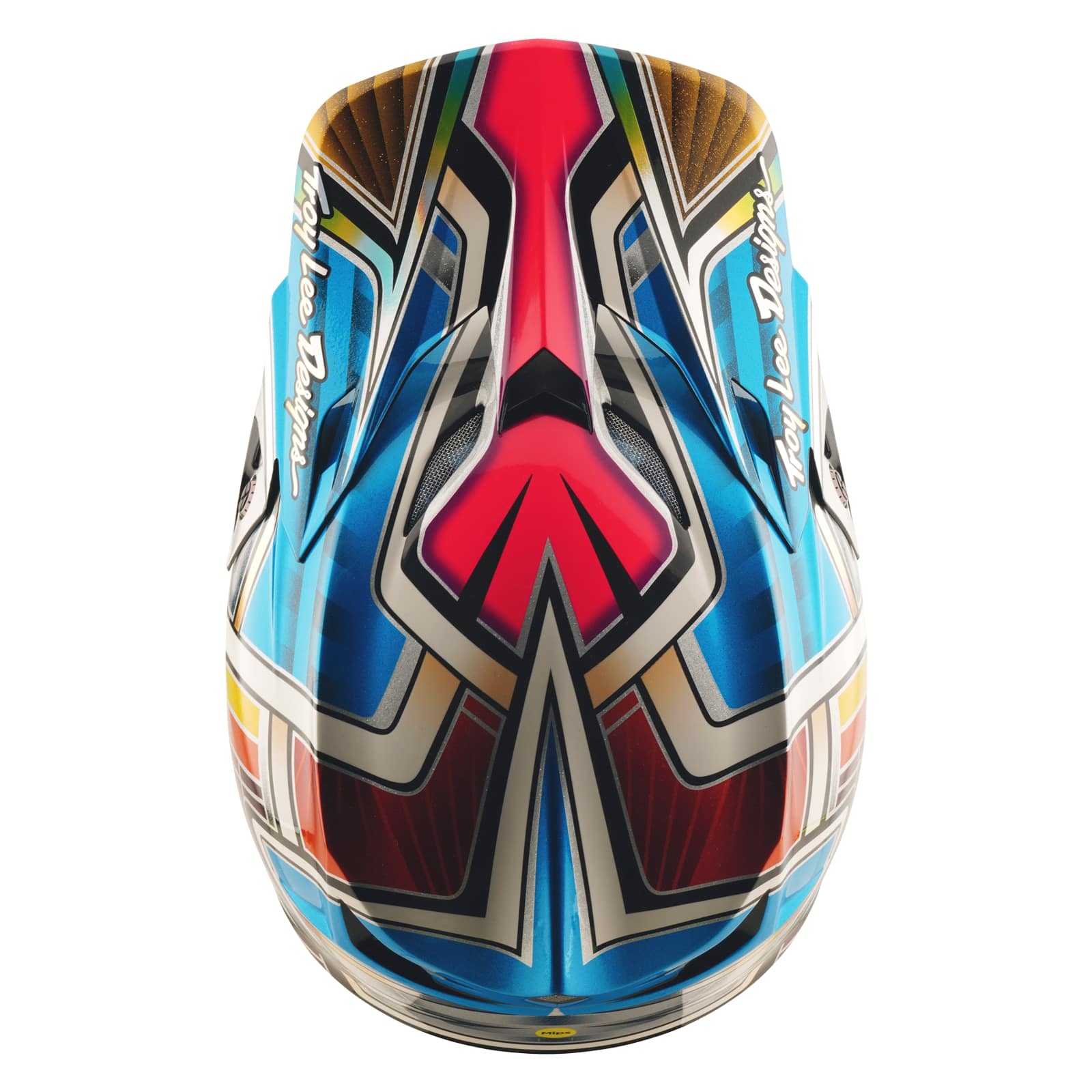 リトルイーグル SE5 Carbon Helmet W/MIPS Lowrider Silver – Troy Lee Designs