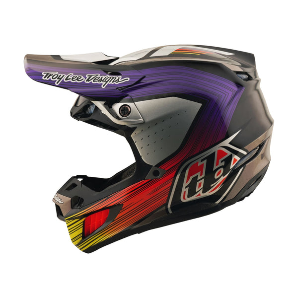 SE5 Carbon Helmet Stripes Black / Purple