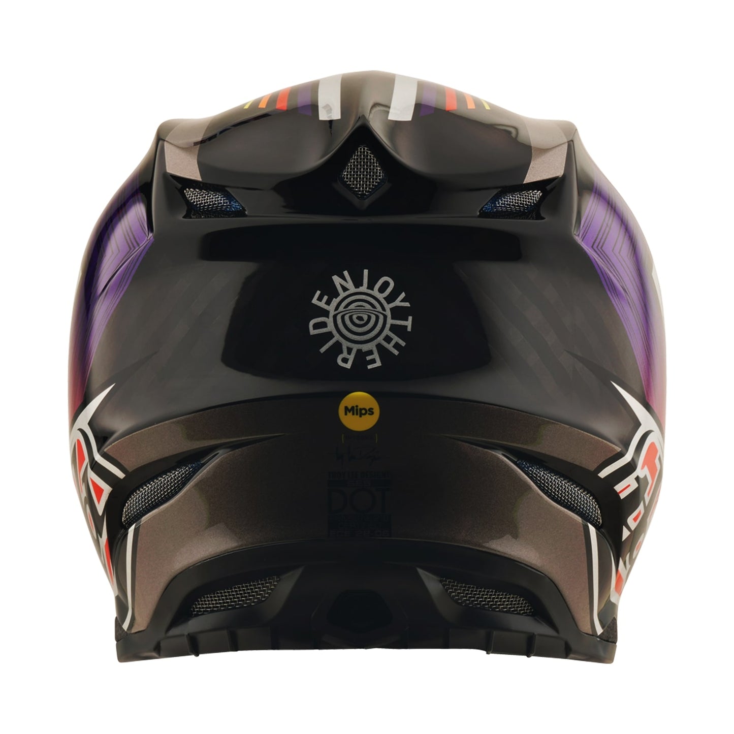 SE5 Carbon Helmet Stripes Black / Purple