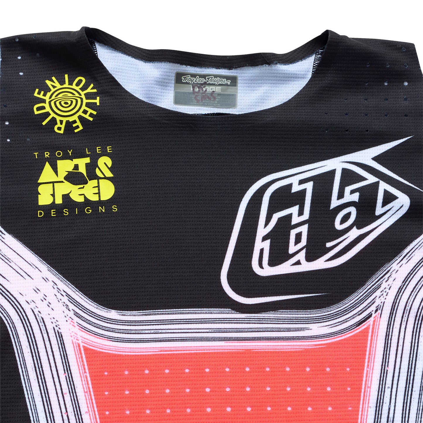 Youth SE Pro Jersey Stripes Infra Red / Black