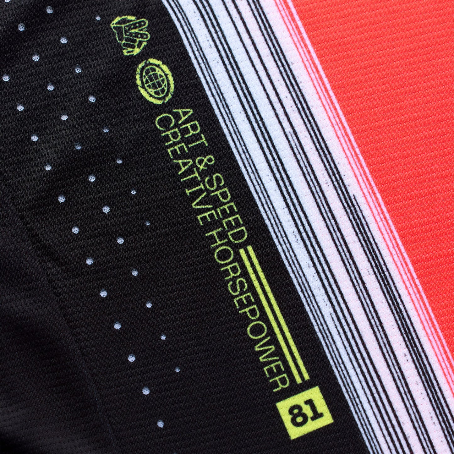 Youth SE Pro Jersey Stripes Infra Red / Black