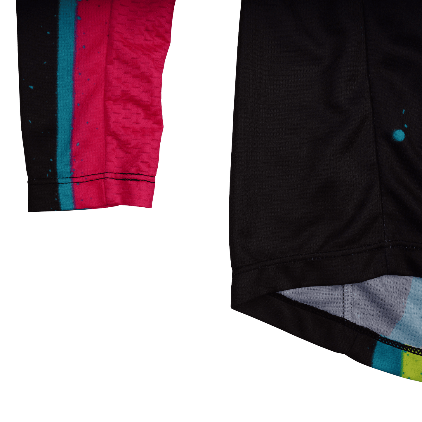 Youth GP Pro Jersey Membrane Black / Glo Yellow