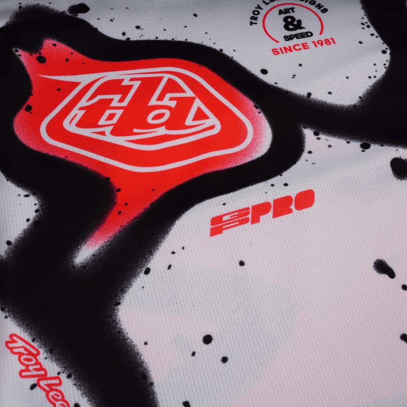 Youth GP Pro Jersey Membrane White / Infra Red