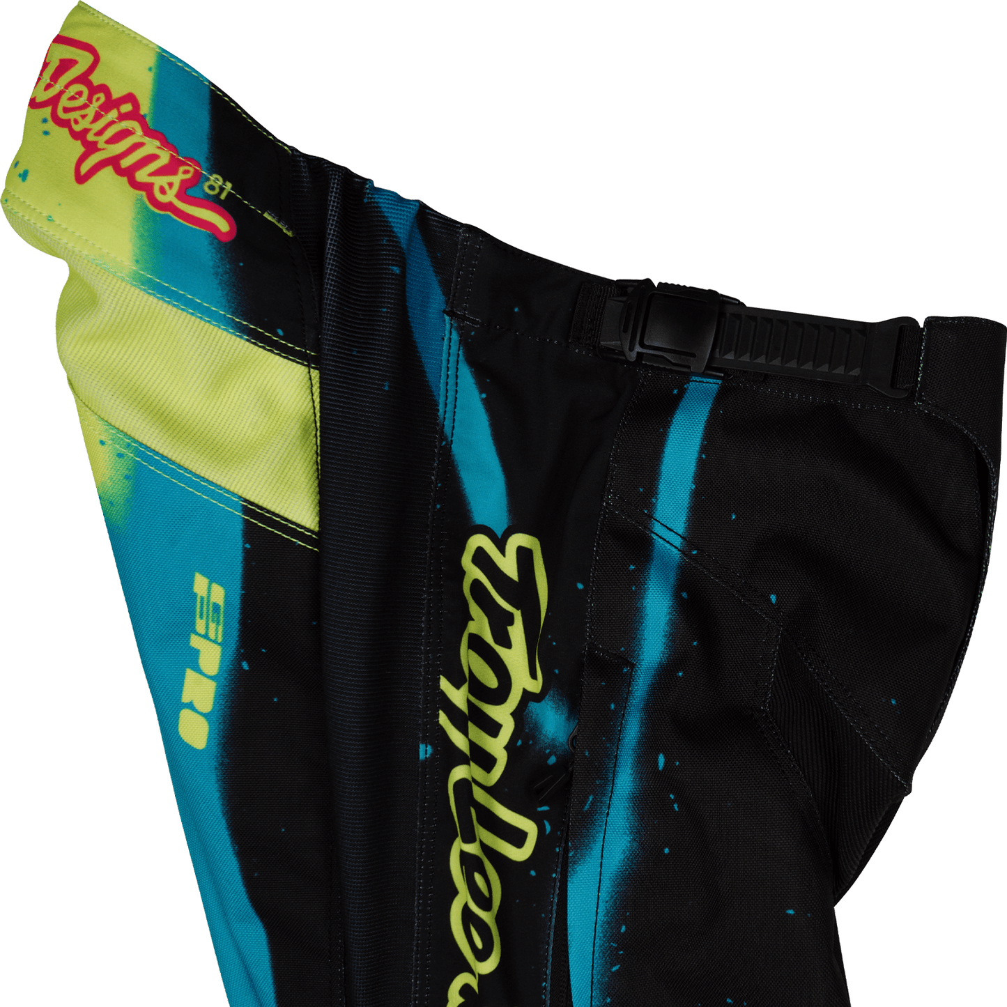 Youth GP Pro Pant Membrane Black / Glo Yellow