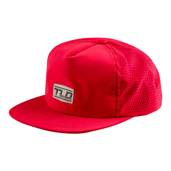 Unstructured Snapback Speed Patch Poppy Red – Troy Lee Designs