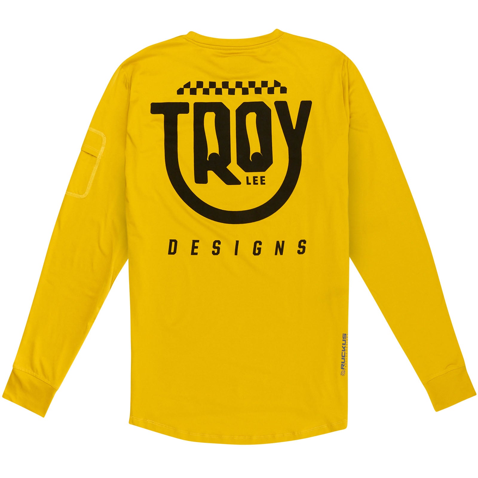 Ruckus Long Sleeve Ride Tee Eyez Safron – Troy Lee Designs