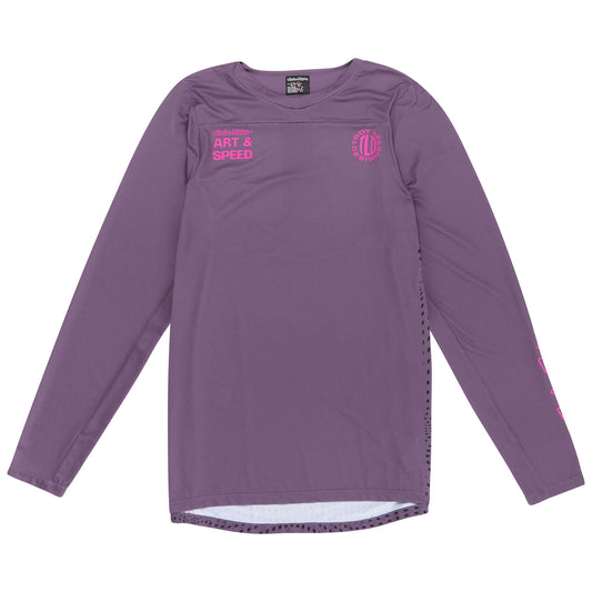 Skyline Long Sleeve Jersey Radioscape Deep Purp