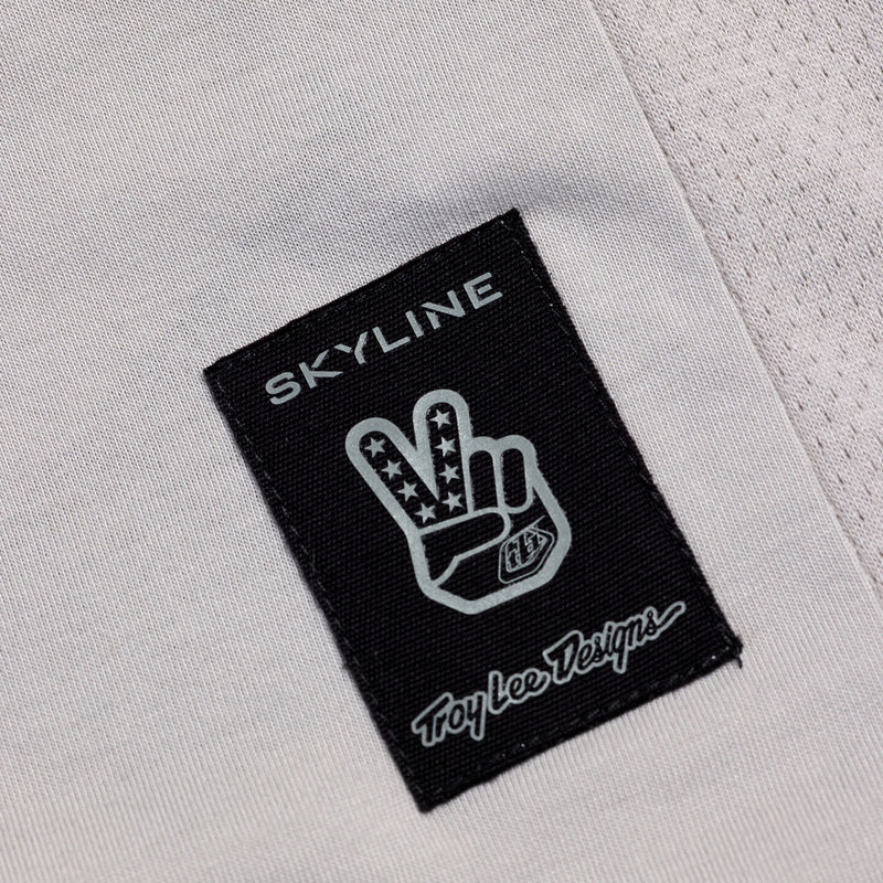Camiseta De Manga Larga Troy Lee Designs Skyline Ride Naranja