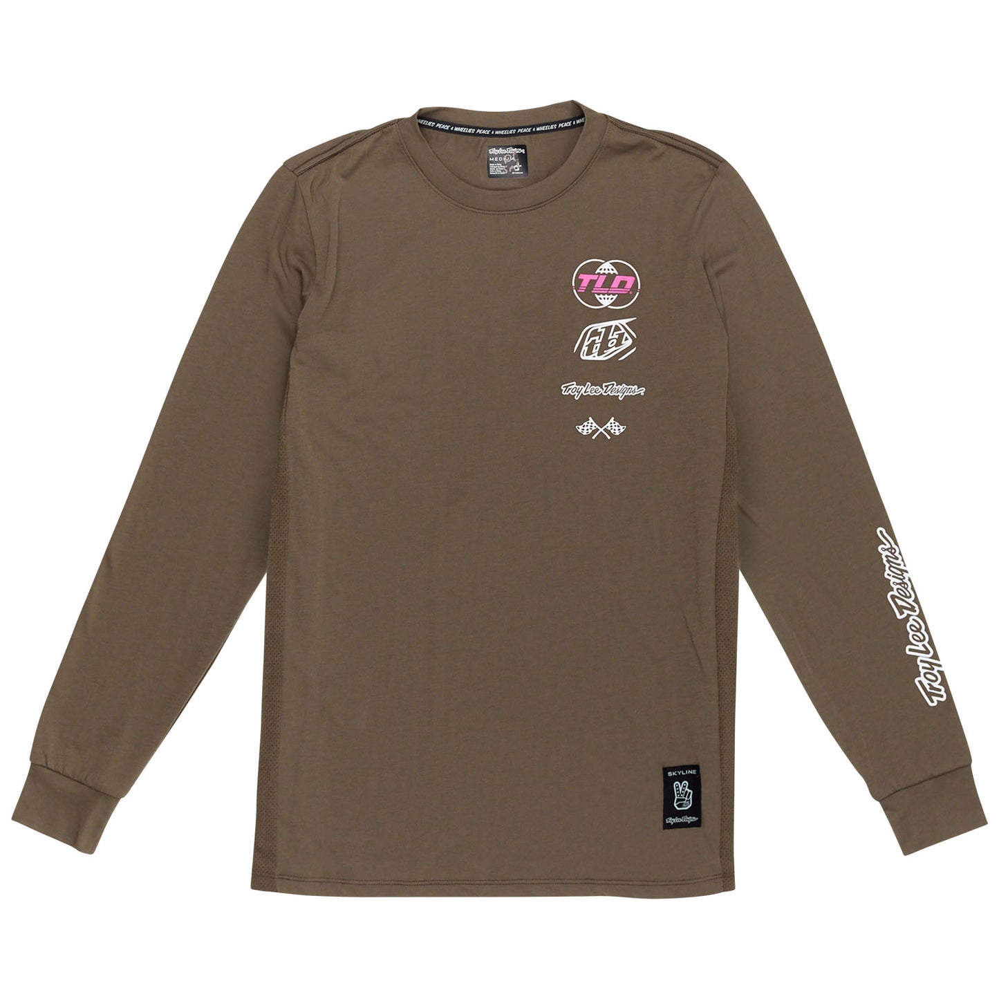 Skyline Long Sleeve Ride Tee Worldwide Caper