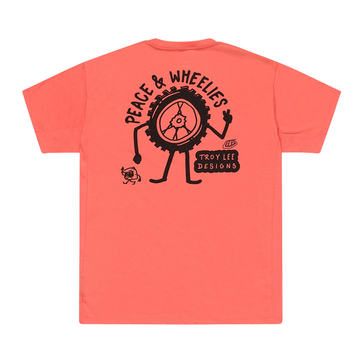 Skyline Short Sleeve Ride Tee P&W Melon