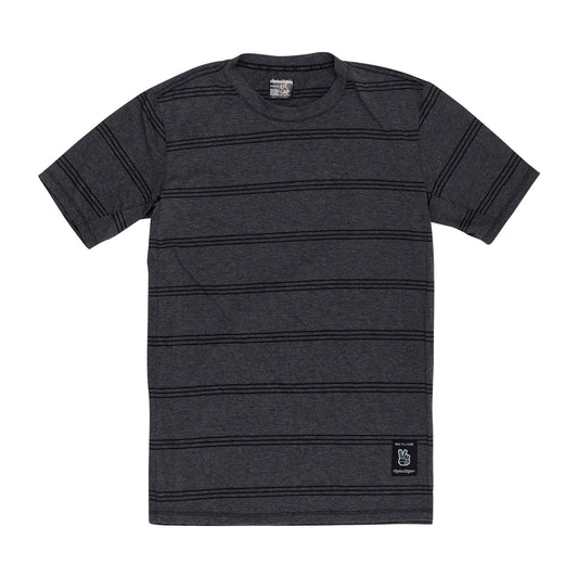 Skyline Short Sleeve Ride Tee Washed Out Dark Cloud