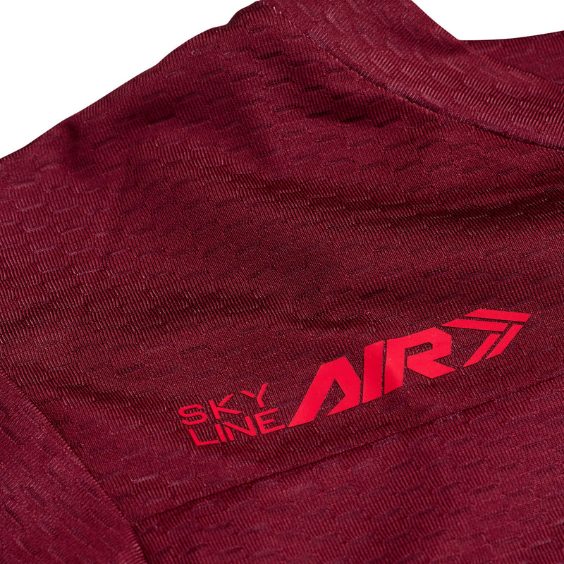 Skyline Air Long Sleeve Jersey Mono Oxblood