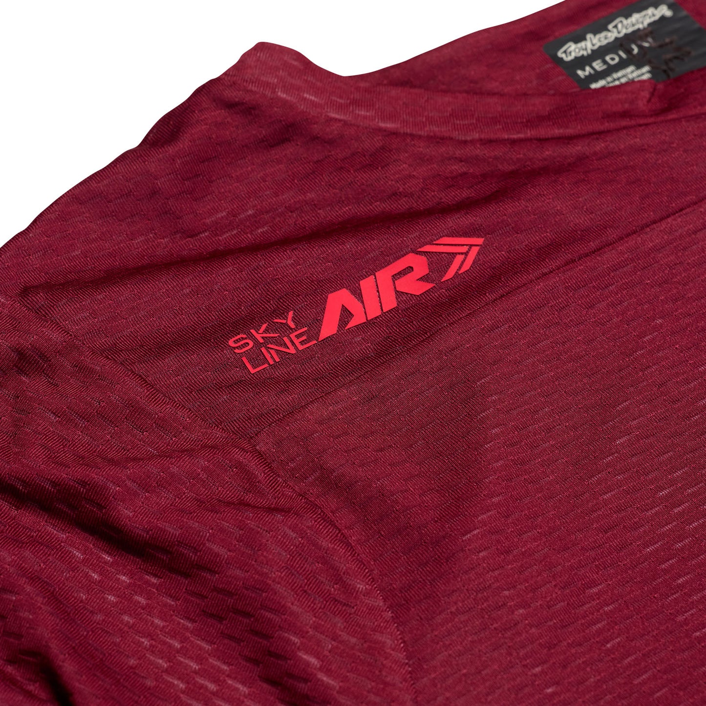 Skyline Air Short Sleeve Jersey Mono Oxblood