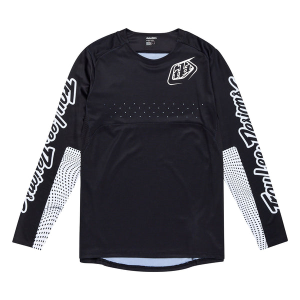 Troy Lee Designs SPRINT ジャージ 32/Мサイズ bike_sprint_jersey_mono_black_