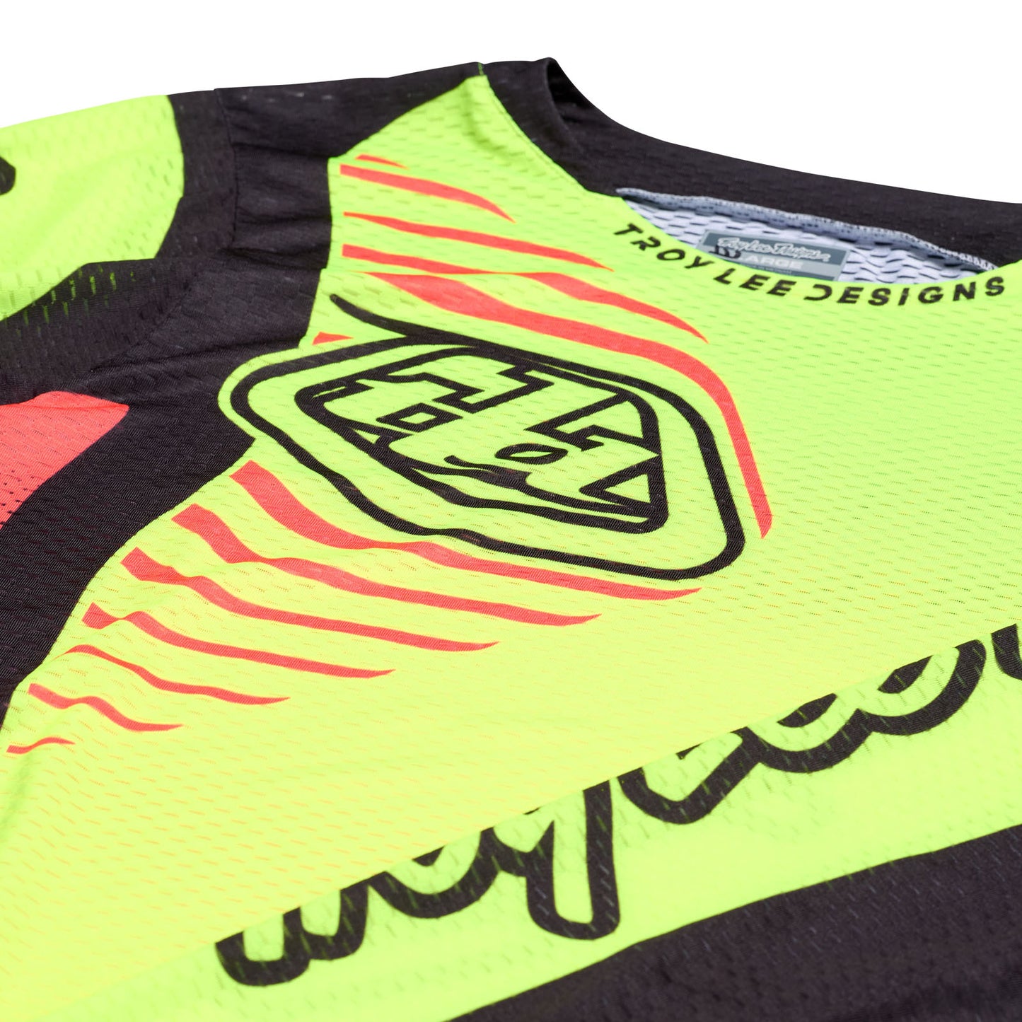 GP Pro Air Jersey Ripple Glo Yellow / Infra Red