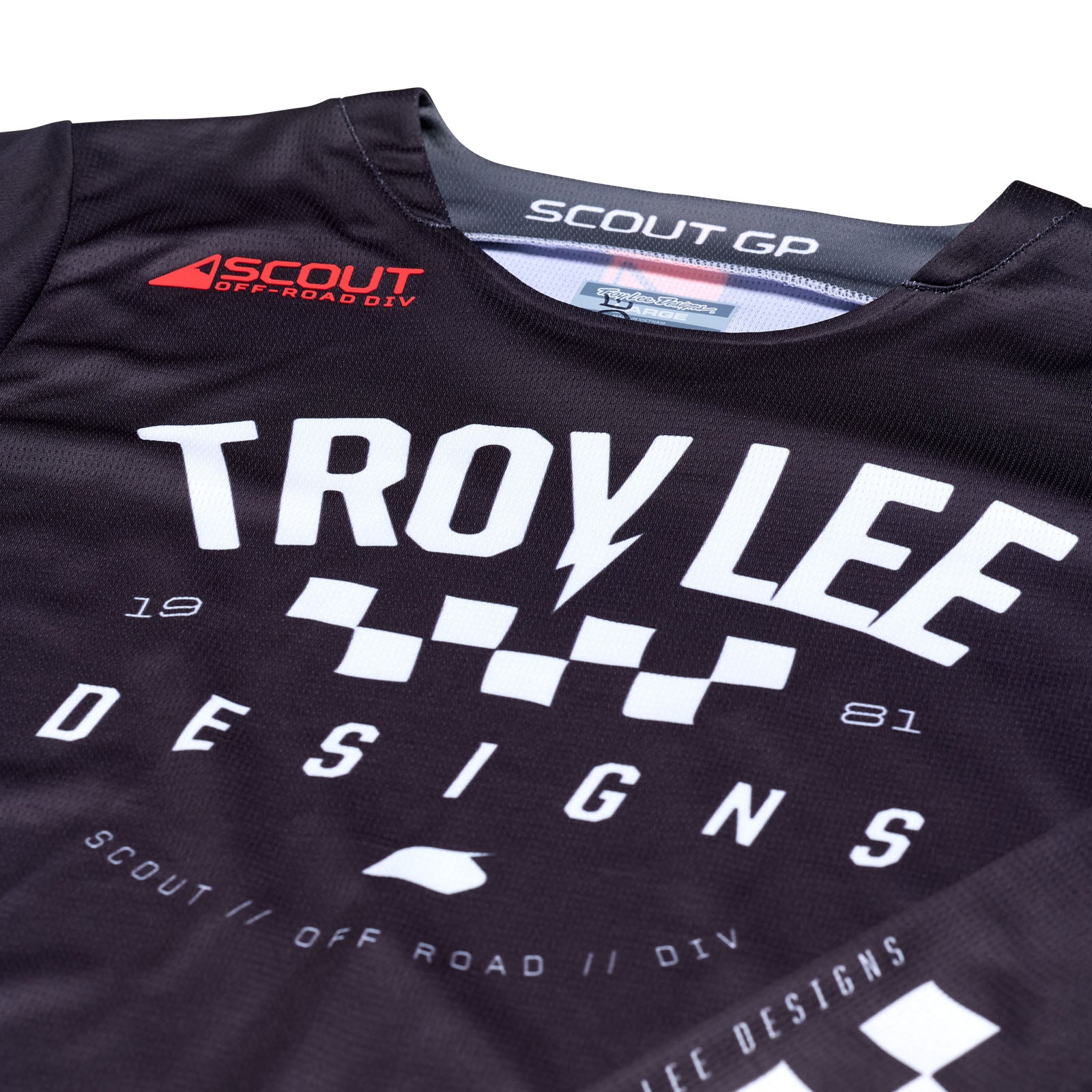 Jersey Ripper Scout GP Jersey Ripper Black – Troy Lee Designs