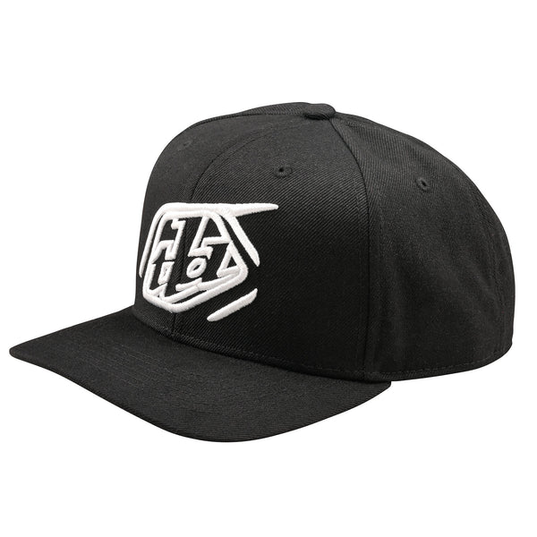 Curved Snapback Hat Badge Black – Troy Lee Designs