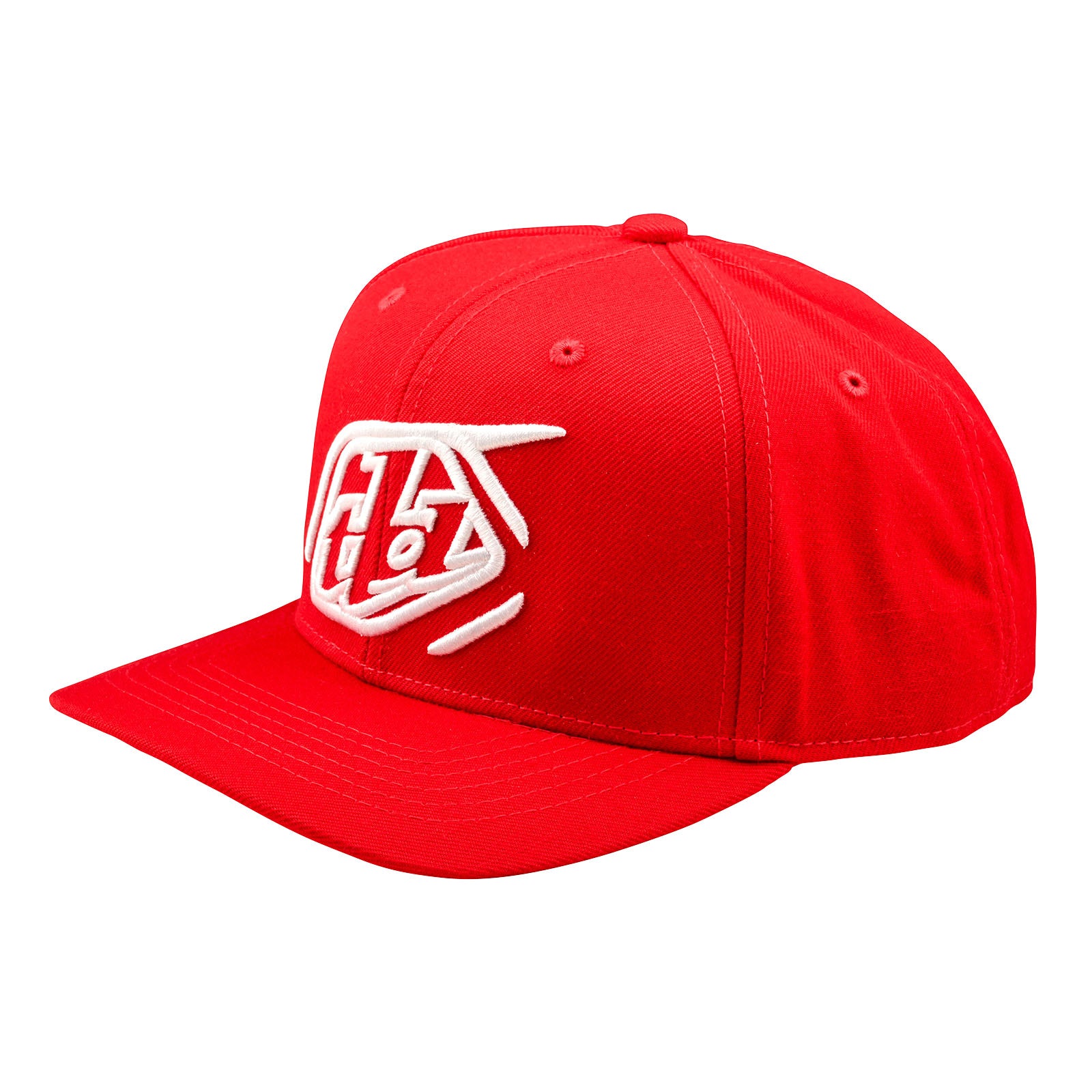 Curved Snapback Hat Badge Team Red – Troy Lee Designs