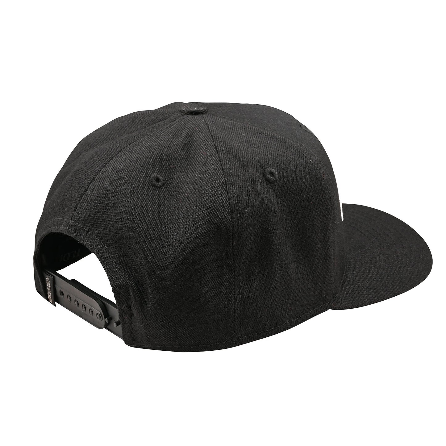 Curved Snapback Hat Signature Black