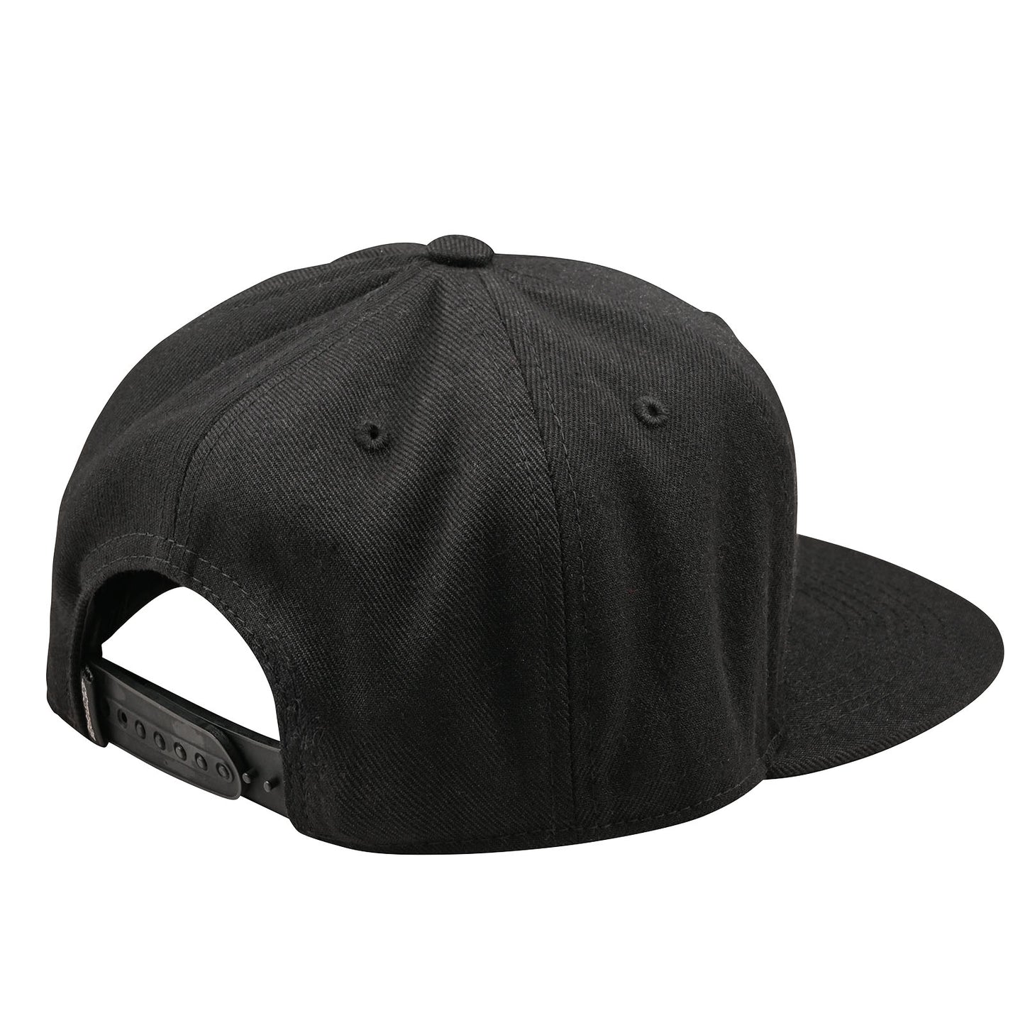 Flat Bill Snapback Factory Black