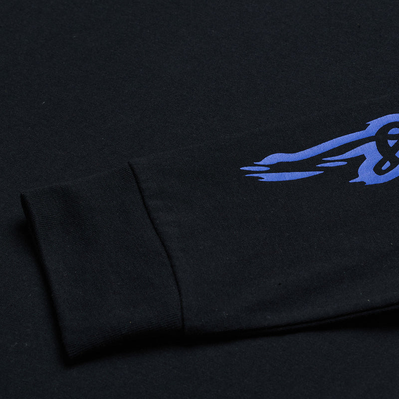 Long Sleeve Tee Peace Out Black