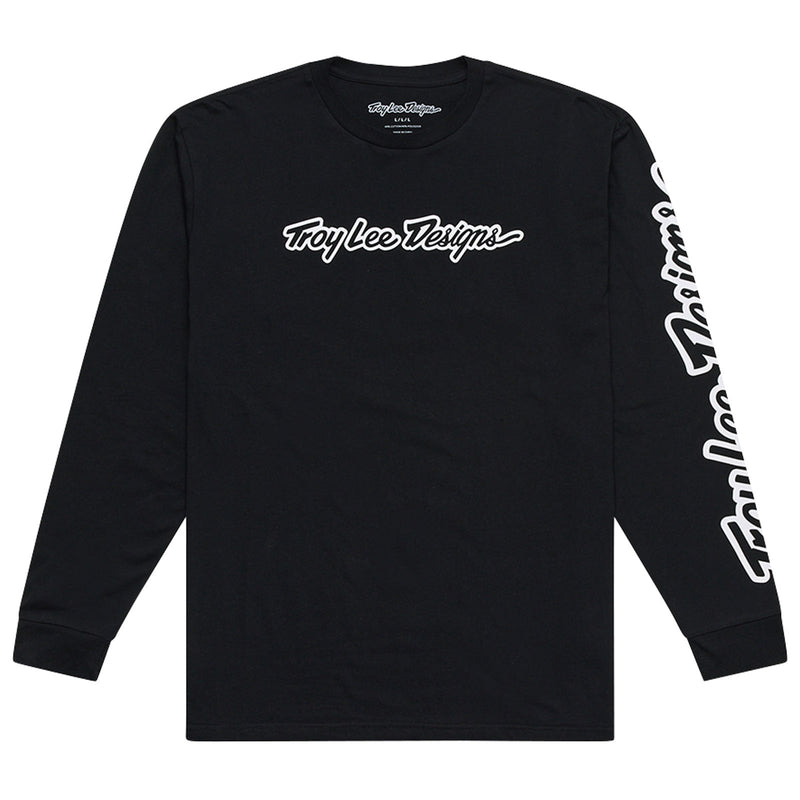 Long Sleeve Tee Signature Black
