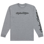 Long Sleeve Tee Signature Gray Heather