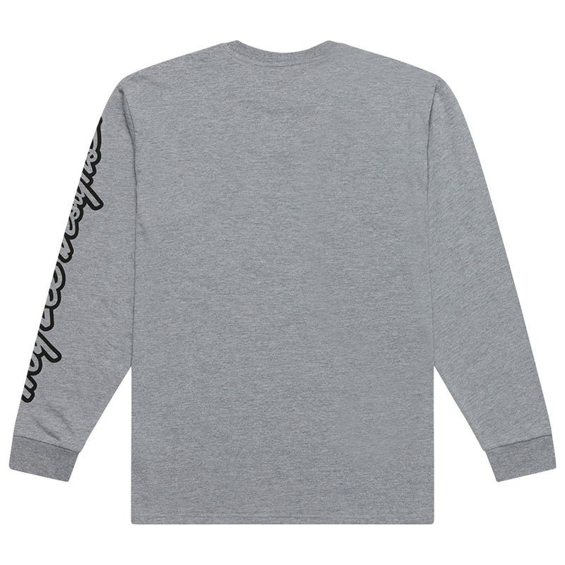 Long Sleeve Tee Signature Gray Heather