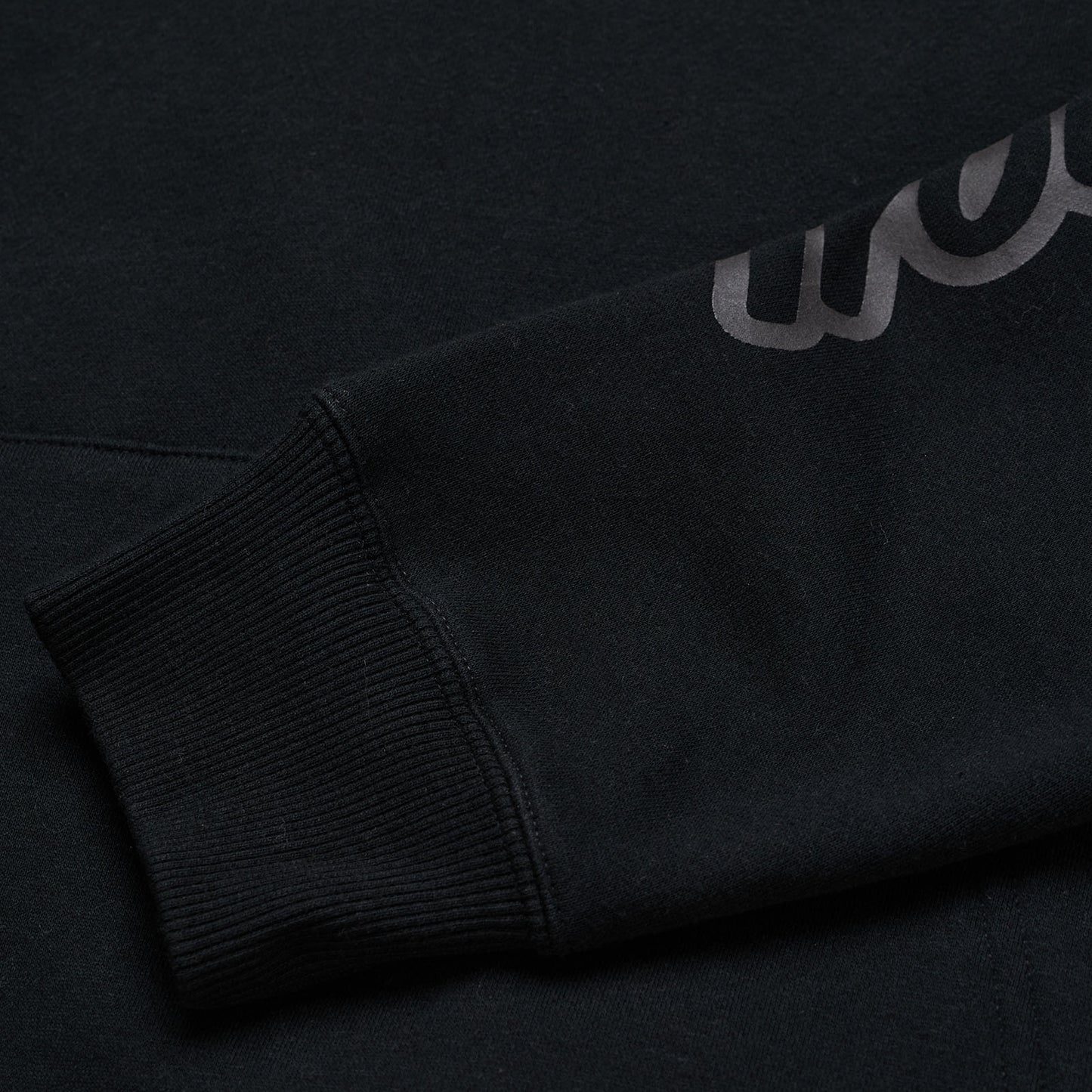 Pullover Hoodie Branded Black