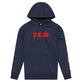 Pullover Hoodie Fade Out Navy Heather