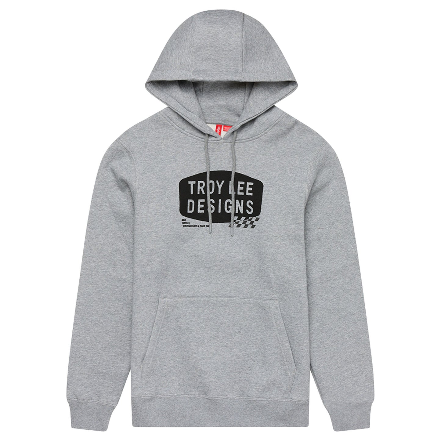 Pullover Hoodie Stamp Gray Heather