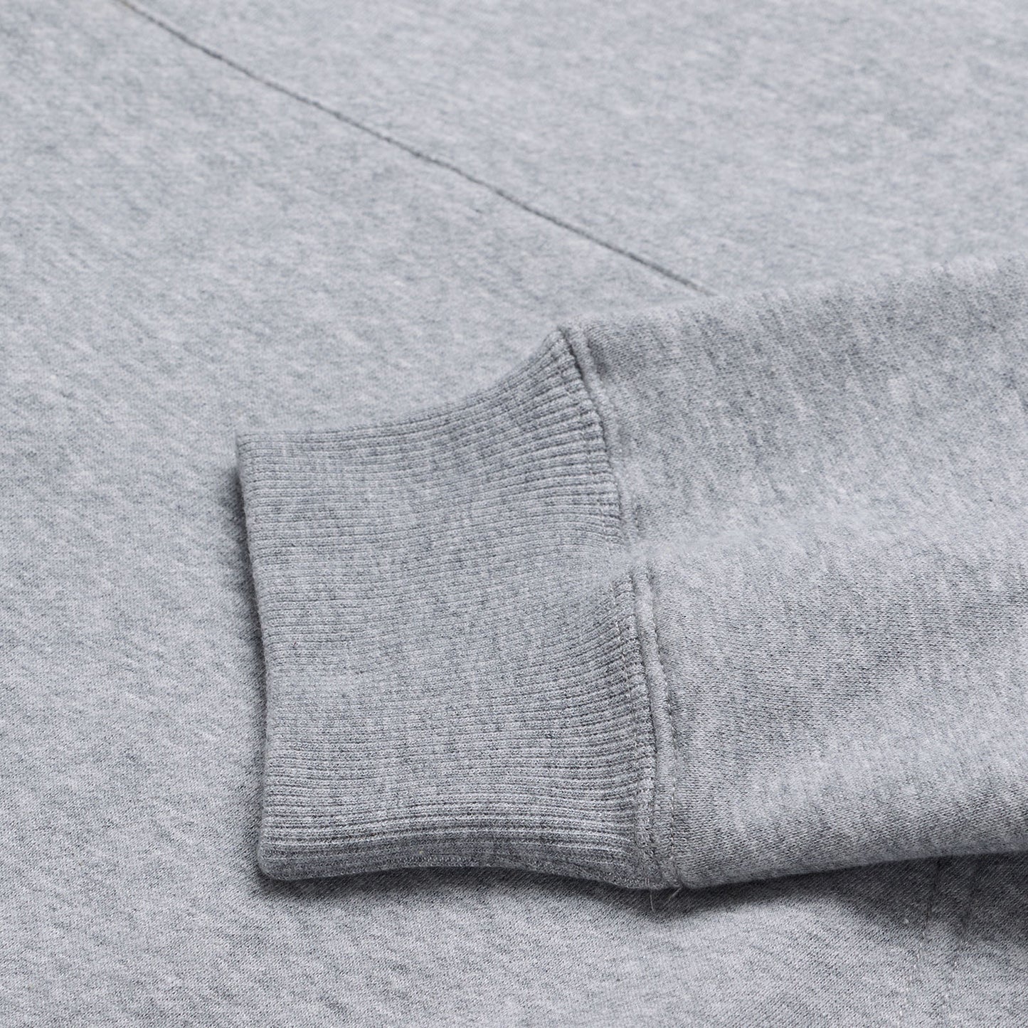 Pullover Hoodie Stamp Gray Heather