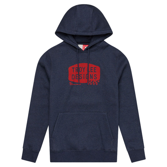 Pullover Hoodie Stamp Navy Heather