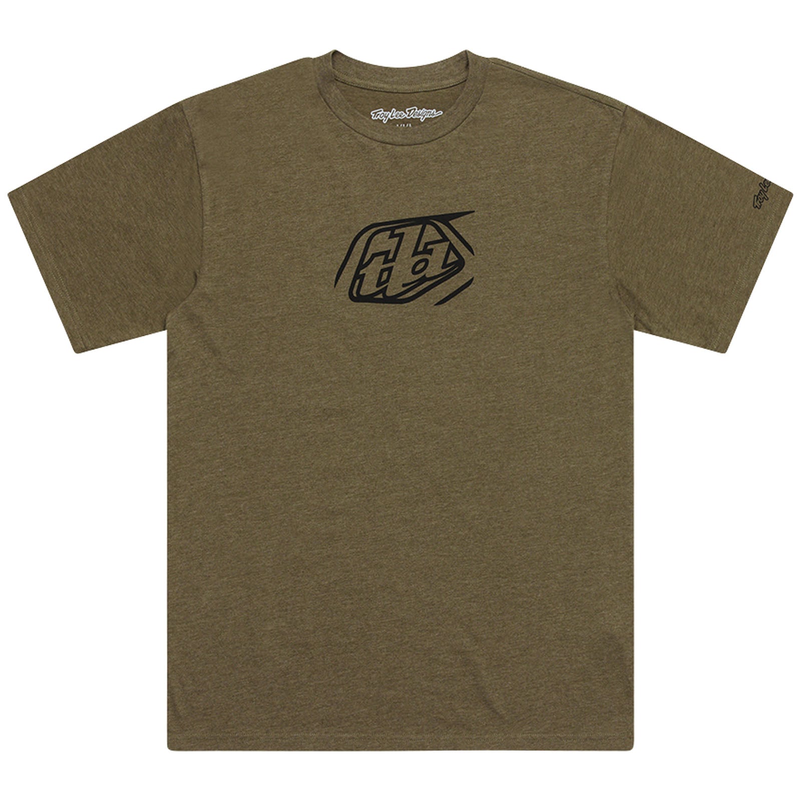 Short Sleeve Tee Badge Olive Heather