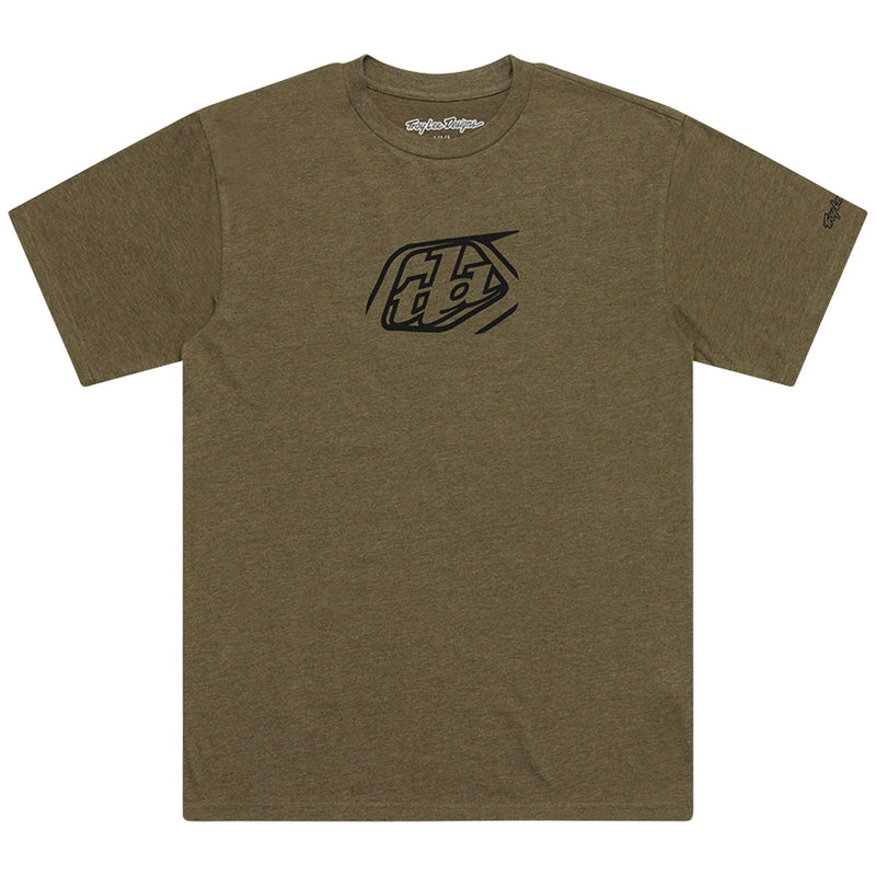 Short Sleeve Tee Badge Olive Heather