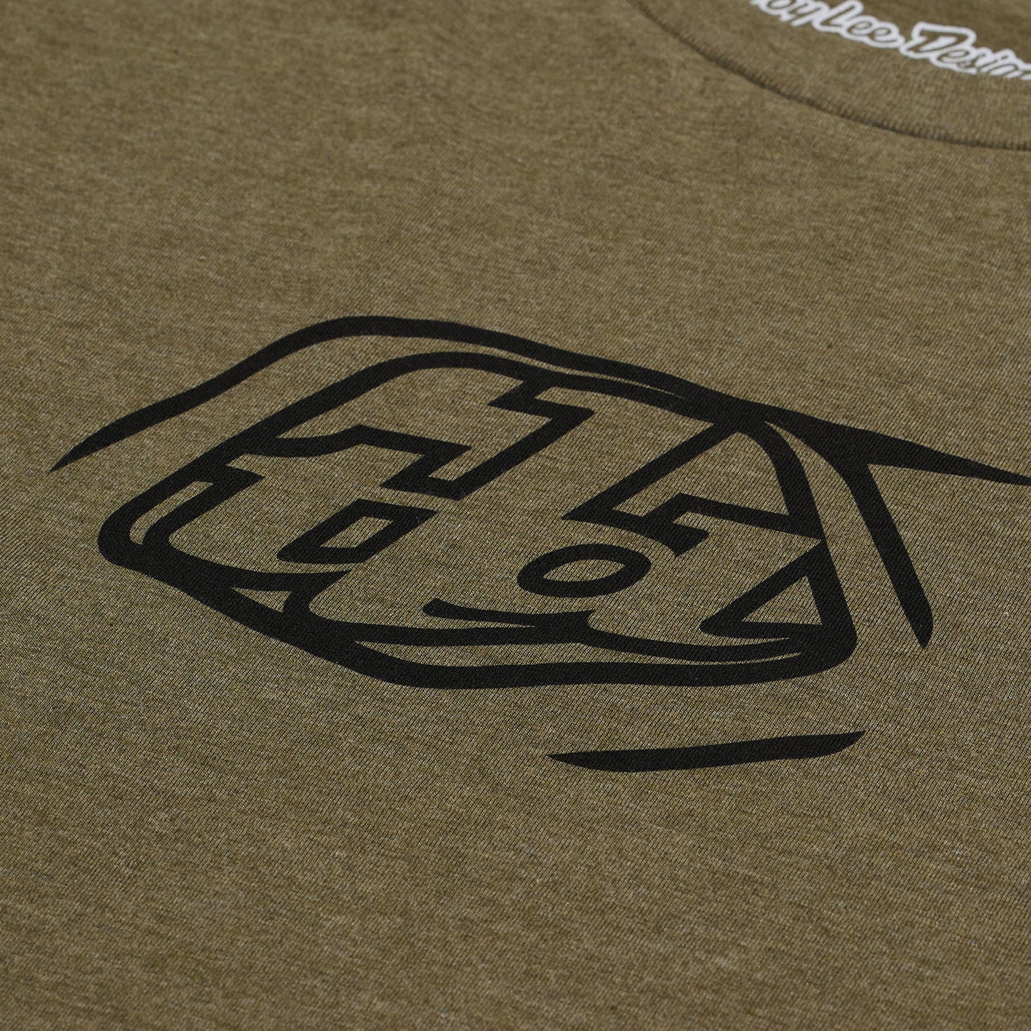 Short Sleeve Tee Badge Olive Heather