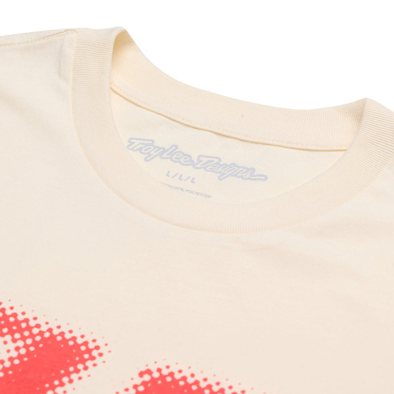 Short Sleeve Tee Fade Out Vintage White