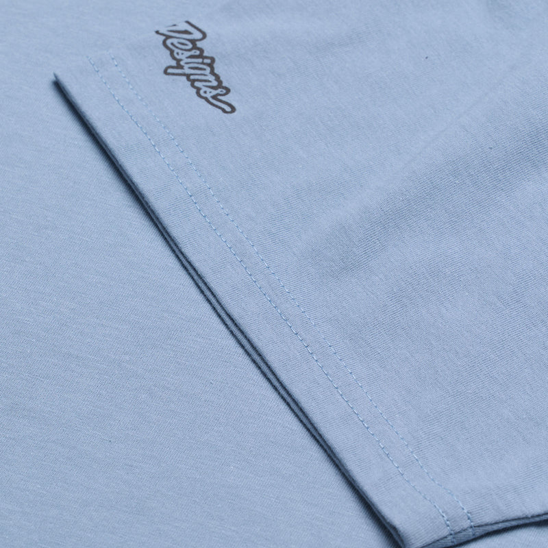 Short Sleeve Tee Peace Out Smoke Blue